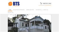 Desktop Screenshot of btshomes.com.au